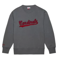 Snow Washed Fleece Crew St. Louis Cardinals