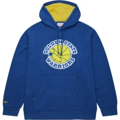 Snow Washed Fleece Hoodie Golden State Warriors