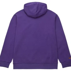 Snow Washed Fleece Hoodie Vintage Logo New Orleans Jazz