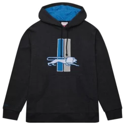 Snow Washed Fleece Hoodie Detroit Lions