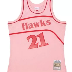Space Knit Swingman Dominique Wilkins Atlanta Hawks 1986-87 Jersey