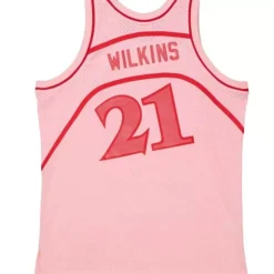 Space Knit Swingman Dominique Wilkins Atlanta Hawks 1986-87 Jersey