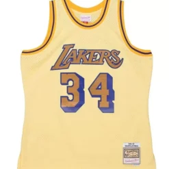 Space Knit Swingman Shaquille O'Neal Los Angeles Lakers 1996-97 Jersey