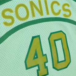 Space Knit Swingman Shawn Kemp Seattle Supersonics 1994-95 Jersey