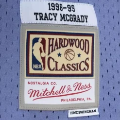 Space Knit Swingman Tracy Mcgrady Toronto Raptors 1998-99 Jersey