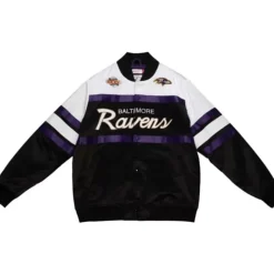 Special Script Heavyweight Satin Jacket Baltimore Ravens
