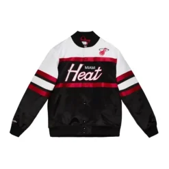 Special Script Heavyweight Satin Jacket Miami Heat