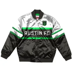 Special Script Heavyweight Satin Jacket Austin Fc