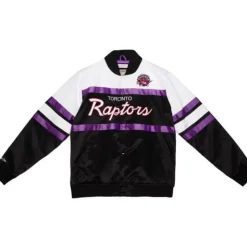 Special Script Heavyweight Satin Jacket Toronto Raptors