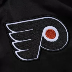 Special Script Light Weight Satin Jacket Philadelphia Flyers