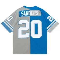 Split Legacy Barry Sanders Detroit Lions 1996 Jersey