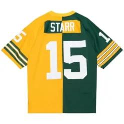 Split Legacy Bart Starr Green Bay Packers 1969 Jersey