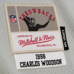 Split Legacy Charles Woodson Oakland Raiders 1998 Jersey