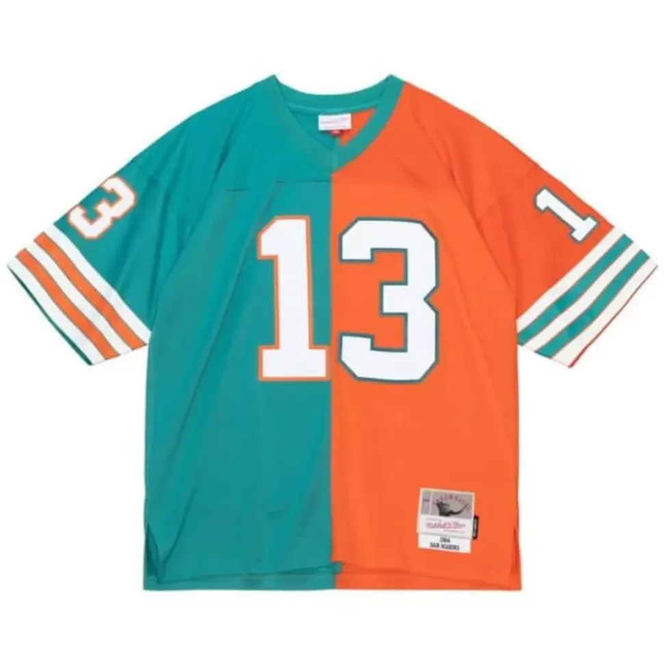 Split Legacy Dan Marino Miami Dolphins 1984 Jersey