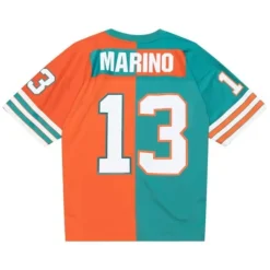 Split Legacy Dan Marino Miami Dolphins 1984 Jersey