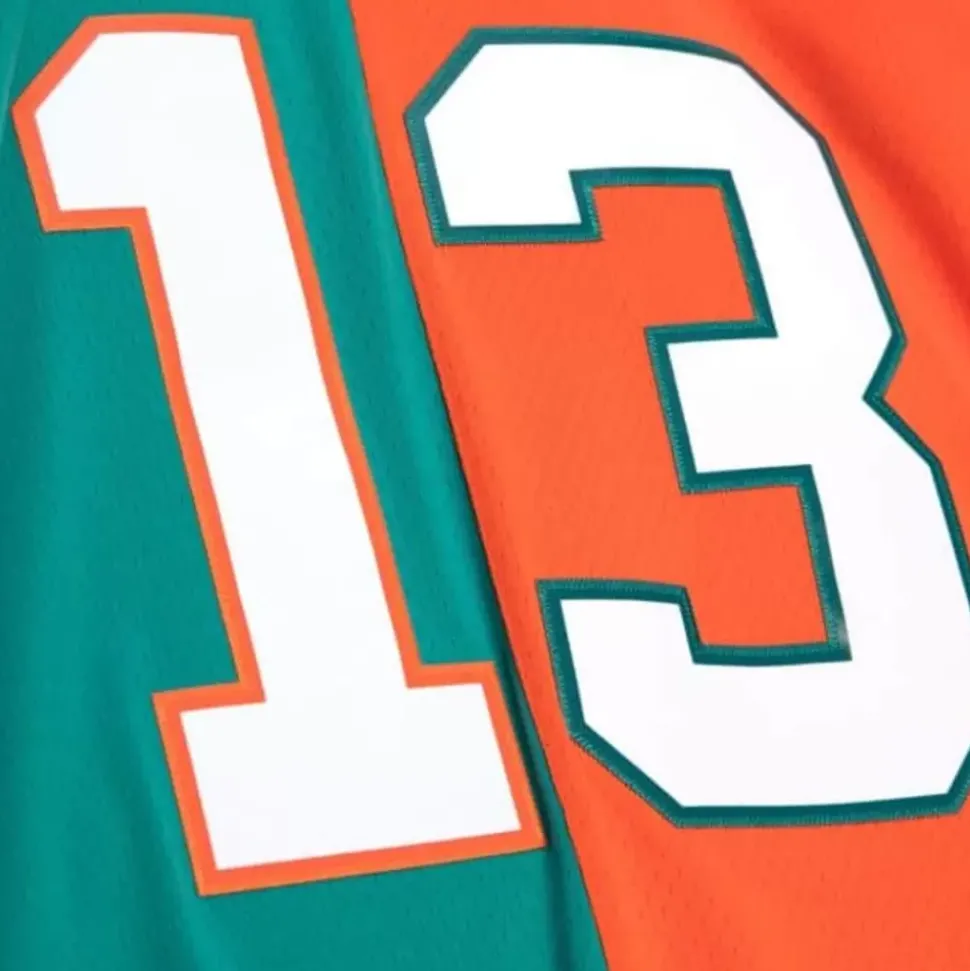 Split Legacy Dan Marino Miami Dolphins 1984 Jersey