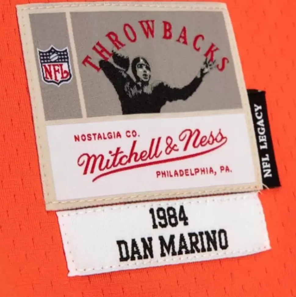 Split Legacy Dan Marino Miami Dolphins 1984 Jersey