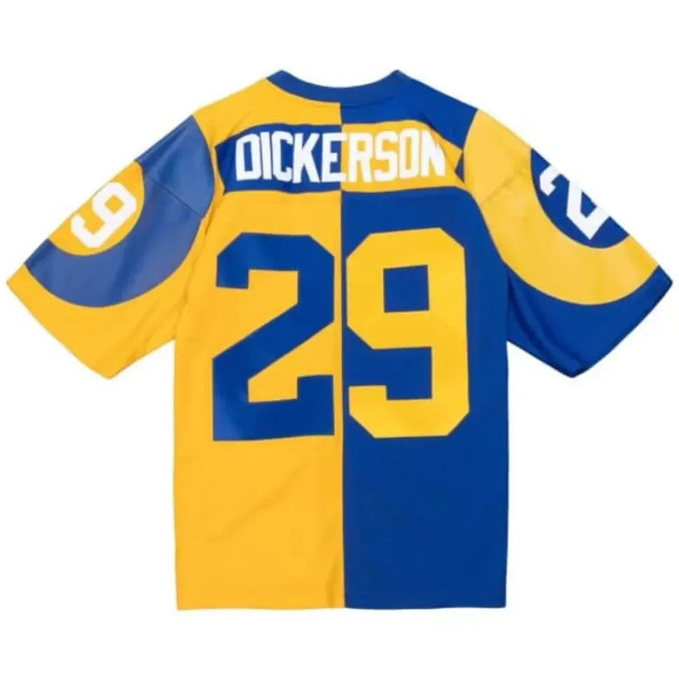 Split Legacy Eric Dickerson Los Angeles Rams 1984 Jersey