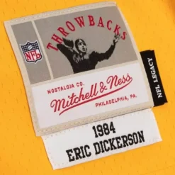 Split Legacy Eric Dickerson Los Angeles Rams 1984 Jersey