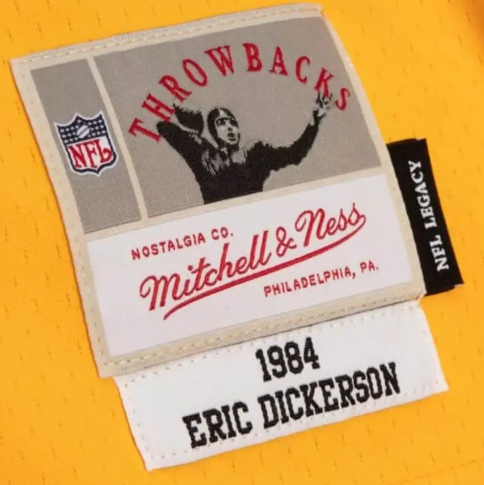 Split Legacy Eric Dickerson Los Angeles Rams 1984 Jersey