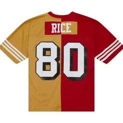 Split Legacy Jerry Rice San Francisco 49Ers 1994 Jersey