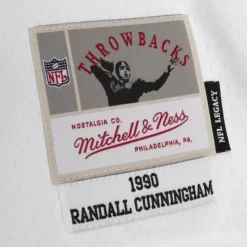 Split Legacy Randall Cunningham Philadelphia Eagles 1990 Jersey