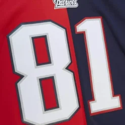 Split Legacy Randy Moss New England Patriots 2007 Jersey