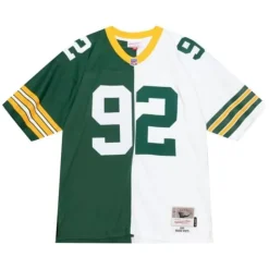 Split Legacy Reggie White Green Bay Packers 1996 Jersey