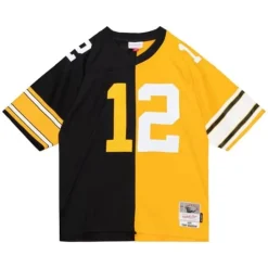 Split Legacy Terry Bradshaw Pittsburgh Steelers 1976 Jersey