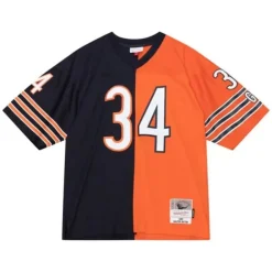 Split Legacy Walter Payton Chicago Bears 1985 Jersey
