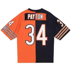 Split Legacy Walter Payton Chicago Bears 1985 Jersey