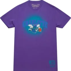 Spray Paint Tee Charlotte Hornets