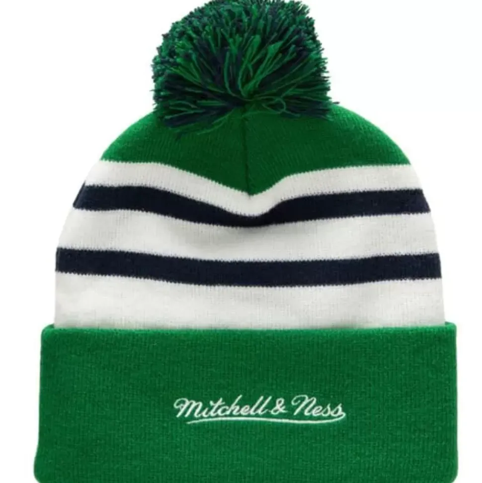 Stripe Pom Knit Hartford Whalers