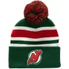 Stripe Pom Knit New Jersey Devils