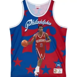 Sublimated Player Tank Philadelphia 76Ers Allen Iverson