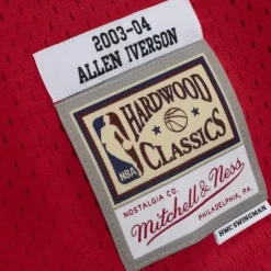 Swingman Allen Iverson Philadelphia 76Ers 2003-04 Jersey