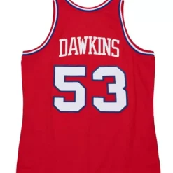 Swingman Darryl Dawkins Philadelphia 76Ers 1979-80 Jersey