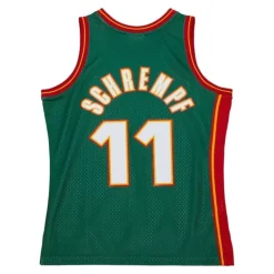 Swingman Detlef Schrempf Seattle Supersonics Dark 1995-96 Jersey