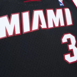 Swingman Dwyane Wade Miami Heat Black 2012-13 Jersey