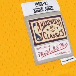 Swingman Eddie Jones Los Angeles Lakers Home 1996-97 Jersey