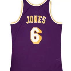 Swingman Eddie Jones Los Angeles Lakers Road 1996-97 Jersey