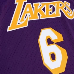 Swingman Eddie Jones Los Angeles Lakers Road 1996-97 Jersey