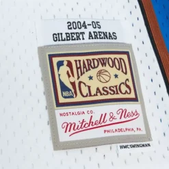 Swingman Gilbert Arenas Washington Wizards White 2004-05 Jersey