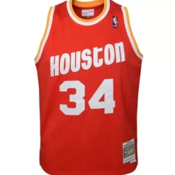 Swingman Hakeem Olajuwon Houston Rockets Road 1993-94 Jersey