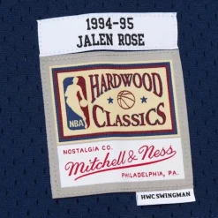 Swingman Jalen Rose Denver Nuggets Dark 1994-95 Jersey