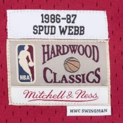 Swingman Jersey Atlanta Hawks Road 1986-87 Spud Webb