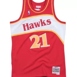 Swingman Jersey Atlanta Hawks Road 1986-87 Dominique Wilkins