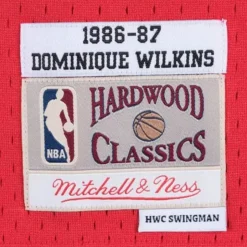 Swingman Jersey Atlanta Hawks Road 1986-87 Dominique Wilkins