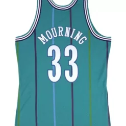 Swingman Jersey Charlotte Hornets Road 1992-93 Alonzo Mourning