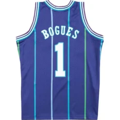 Swingman Jersey Charlotte Hornets Alternate 1994-95 Muggsy Bogues